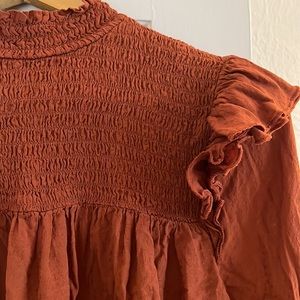 Knox Rose smocked shirt